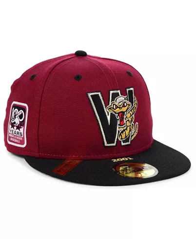 New Era Wisconsin Timber Rattlers 100th Anniversary 59FIFTY Fitted Hat
