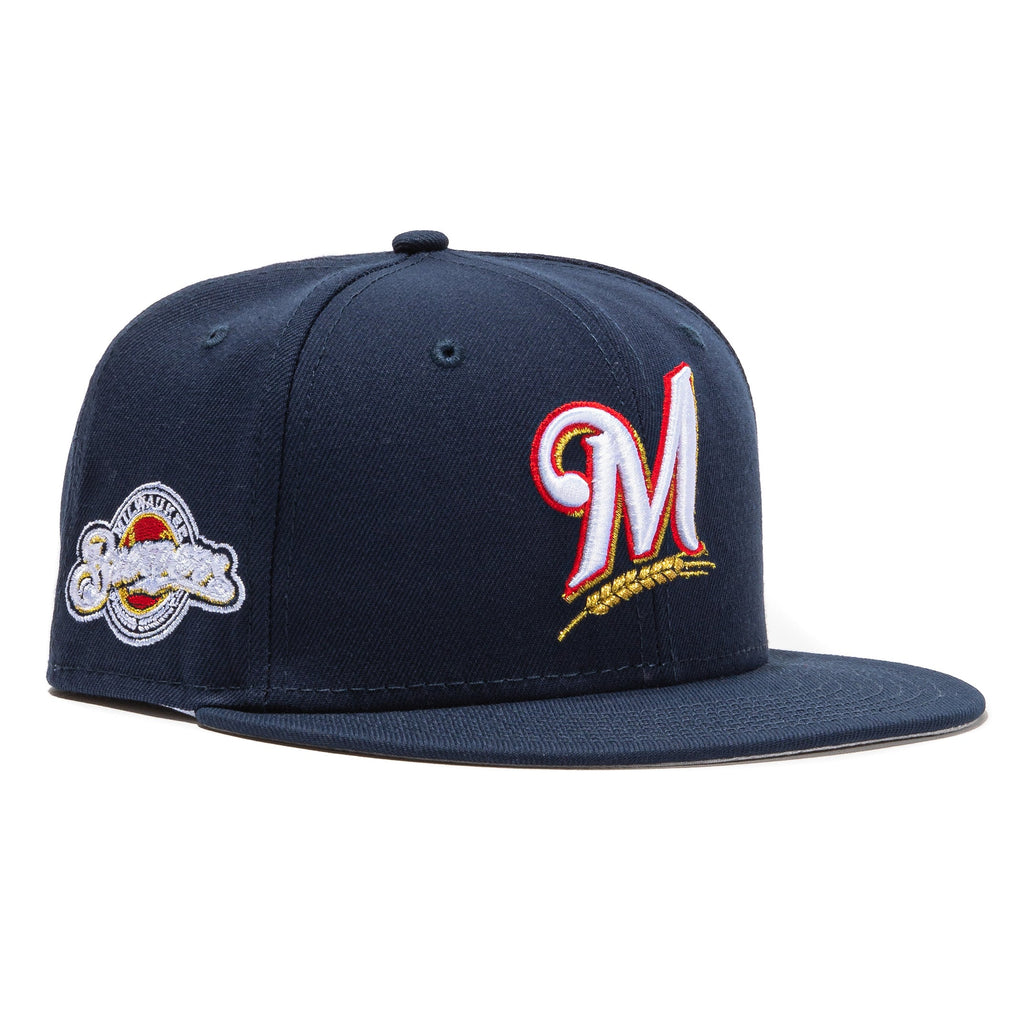 New Era  'Beer Pack' Milwaukee Brewers Logo 59FIFTY Fitted Hat