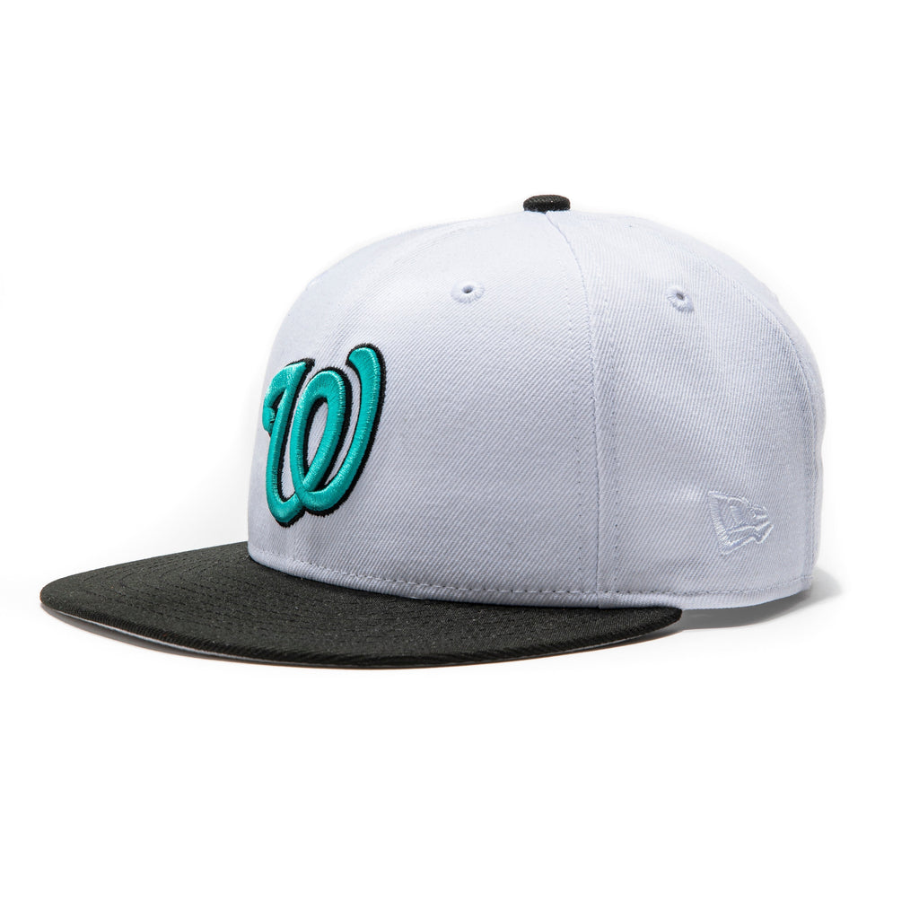 New Era Washington Nationals White Aux Pack 10th Anniversary 59FIFTY Fitted Hat