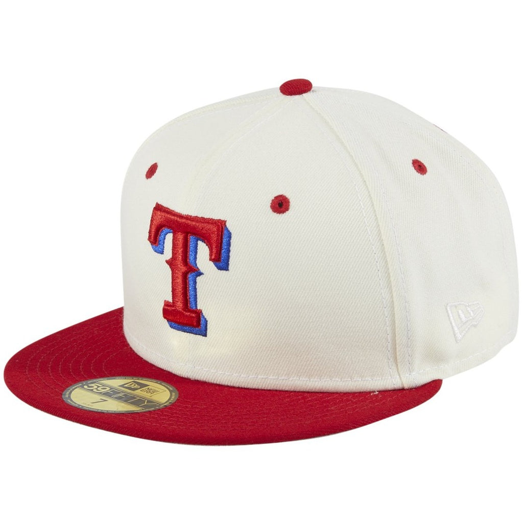 New Era Texas Rangers Chrome 2Tone 59FIFTY Fitted Hat