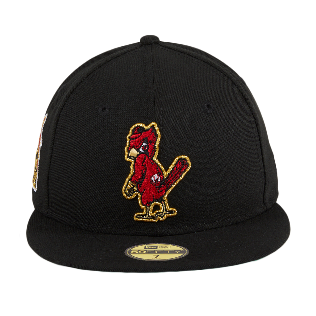 New Era St. Louis Cardinals Black All 1957 All Star Game 59FIFTY Fitted Hat