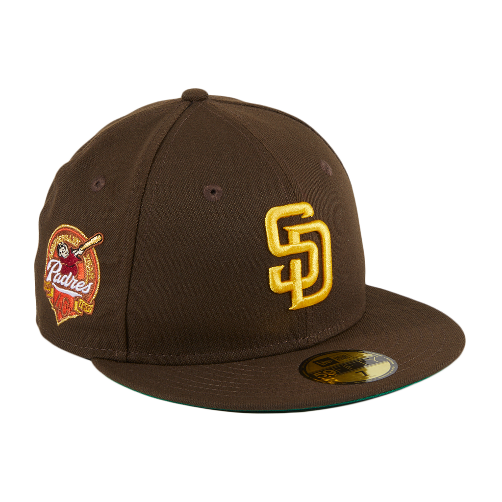 New Era San Diego Padres Brown/Yellow 40th Anniversary 59FIFTY Fitted Hat