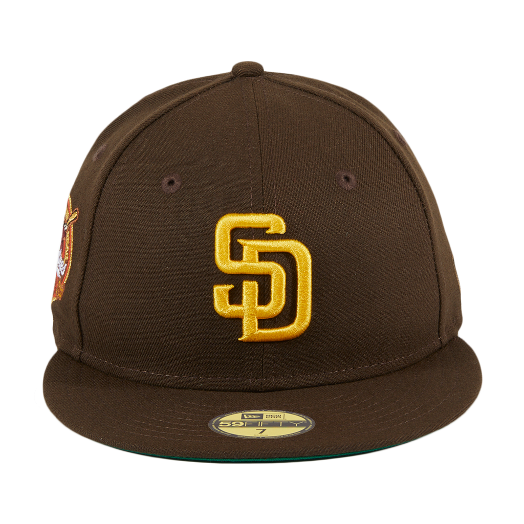 New Era San Diego Padres Brown/Yellow 40th Anniversary 59FIFTY Fitted Hat