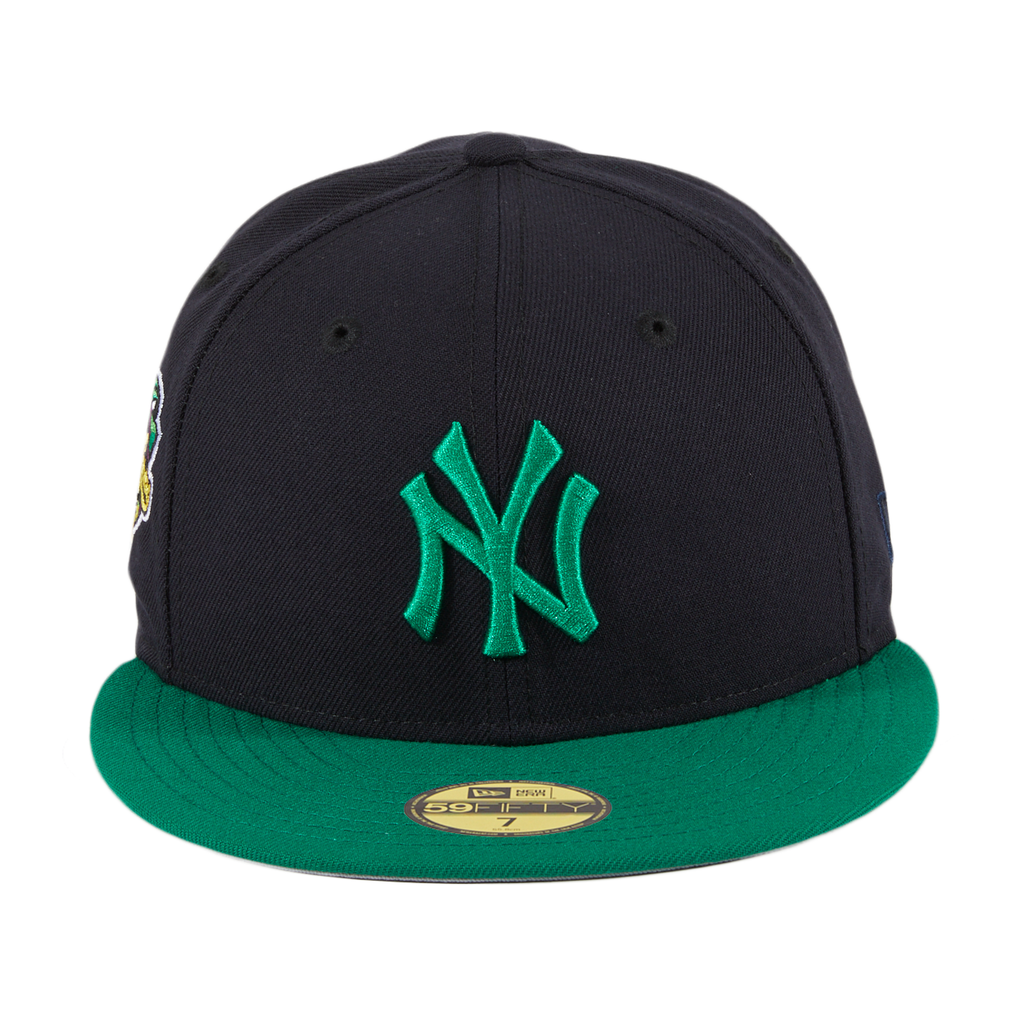 New Era New York Yankees Navy/Green 2000 World Series Tribute Patch 59FIFTY Fitted Hat