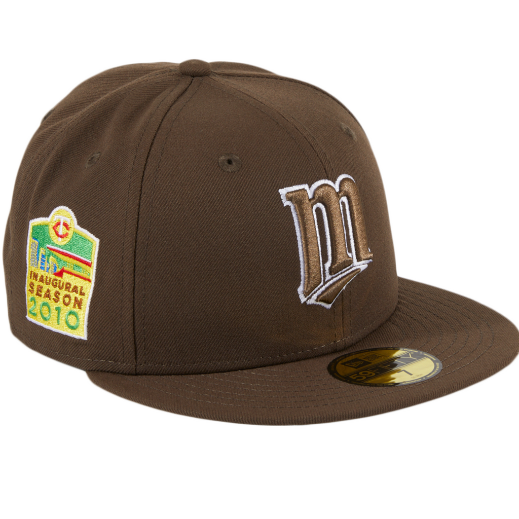 New Era Minnesota Twins Milk Chocolate M&M "Candy Collection" 59FIFTY Fitted Hat