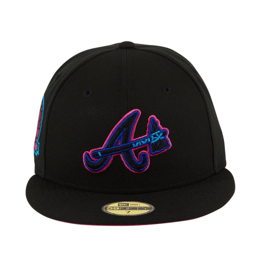 New Era Atlanta Braves Cyberpunks 40th Anniversary 59FIFTY Fitted Hat