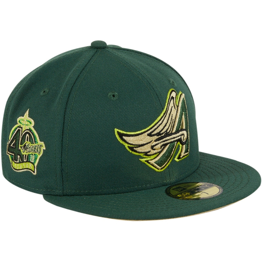 New Era Los Angeles Angels 40th Anniversary Crocodile 59FIFTY Fitted Hat