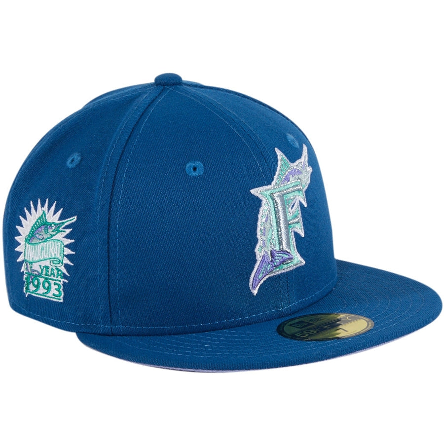 New Era  Miami Marlins Inaugural Lavender Fields 59FIFTY Fitted Hat
