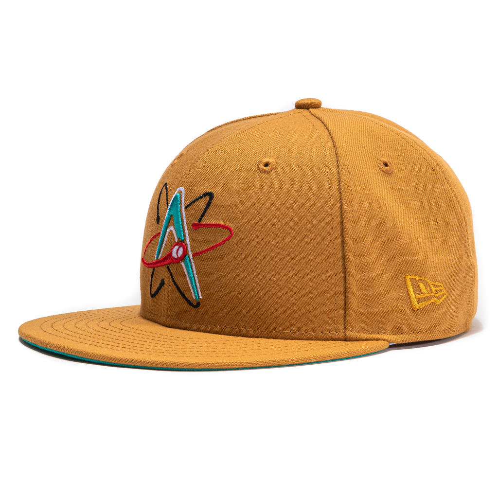 New Era Albuquerque Dukes 'Burger Pack' Triple-A Baseball Patch 59FIFTY Fitted Hat