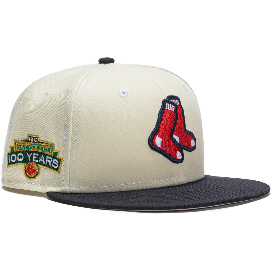 New Era  Boston Red Sox White Dome Fenway Park 59FIFTY Fitted Hat