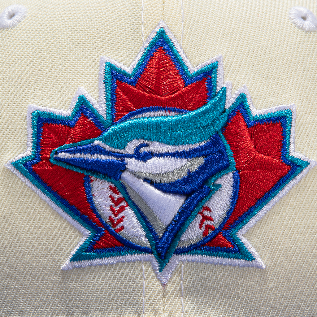 New Era  Toronto Blue Jays White Dome 25th Anniversary 59FIFTY Fitted Hat