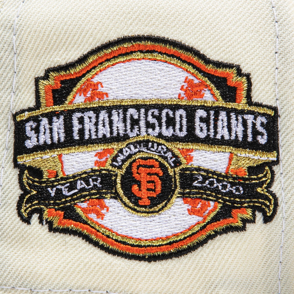 New Era  San Francisco Giants White Dome 25th Anniversary 59FIFTY Fitted Hat