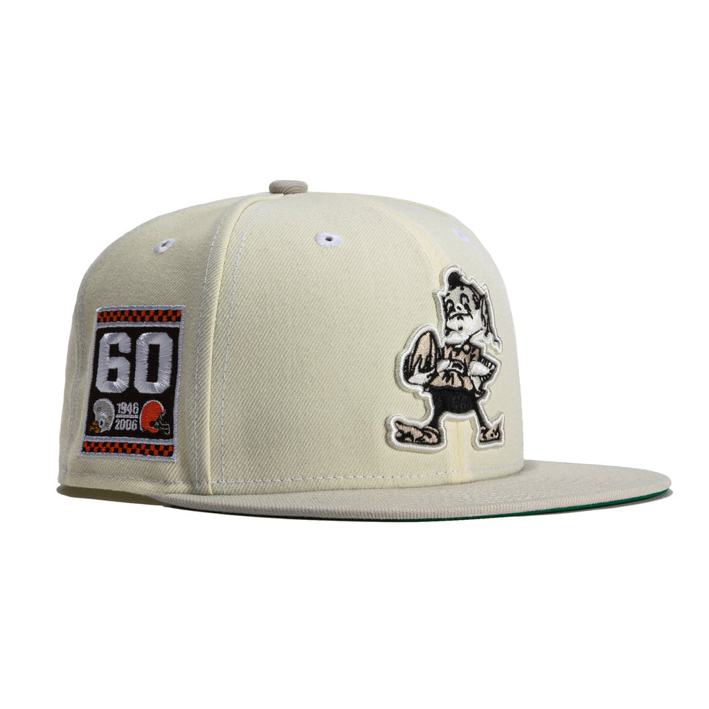 New Era  Chrome Cleveland Browns 60th Anniversary 59FIFTY Fitted Hat