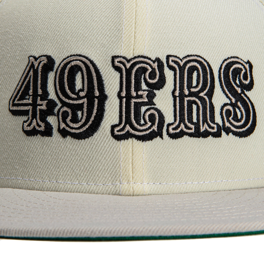 New Era  Chrome San Francisco 49ers 75th Anniversary 59FIFTY Fitted Hat
