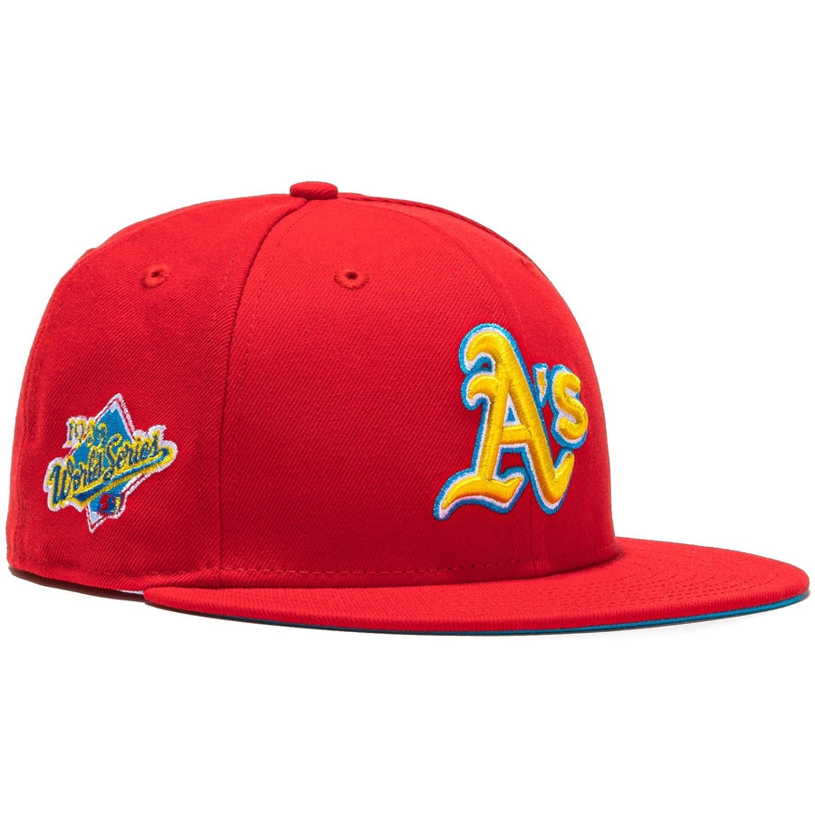 New Era 'Hat Wheels' Oakland Athletics 1989 World Series 59FIFTY Fitted Hat