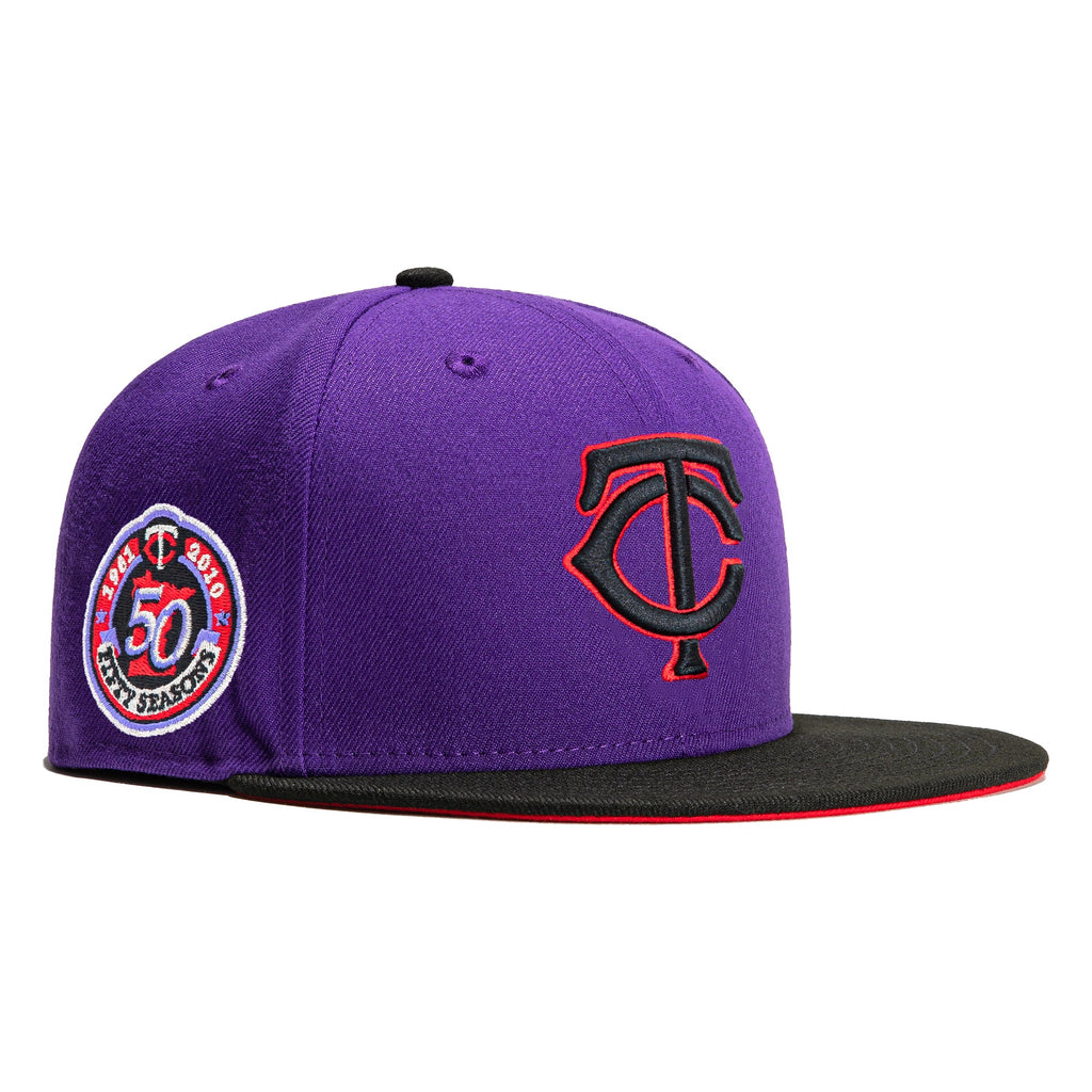 New Era  T-Dot Minnesota Twins 50th Anniversary 59FIFTY Fitted Hat
