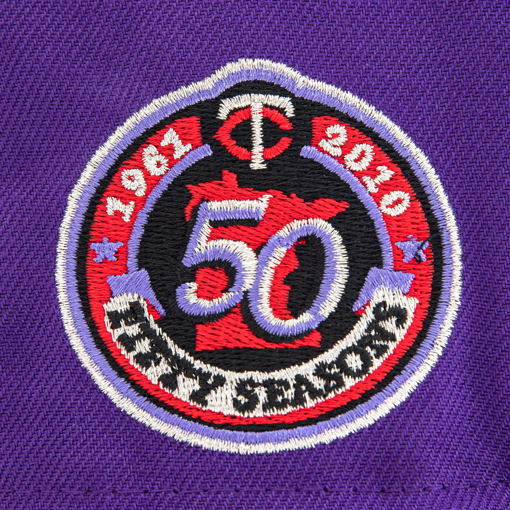 New Era  T-Dot Minnesota Twins 50th Anniversary 59FIFTY Fitted Hat