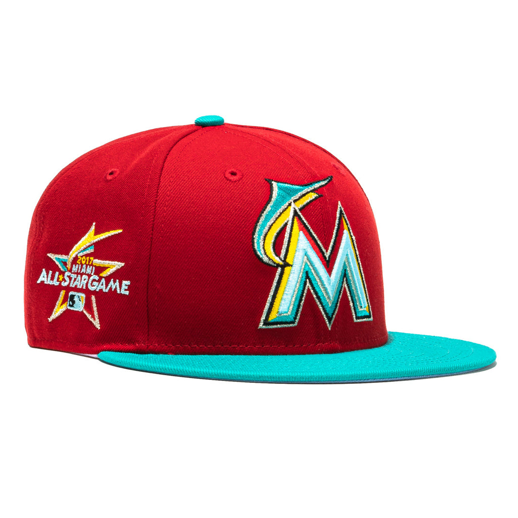 New Era Captain Planet 2.0 Miami Marlins 2017 All-Star Game 59FIFTY Fitted Hat