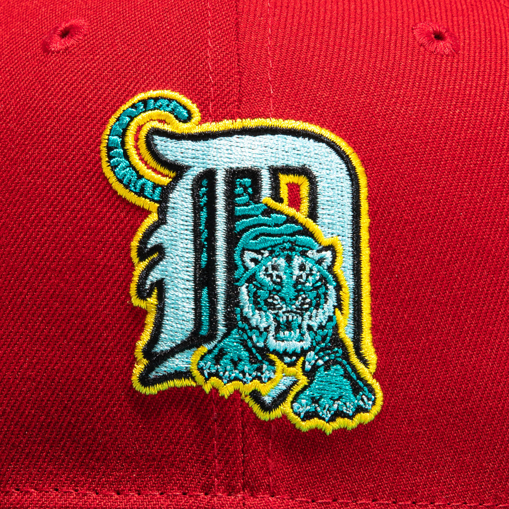 New Era Captain Planet 2.0 Detroit Tigers 2005 All-Star Game Patch Alternate Hat - Red, Teal