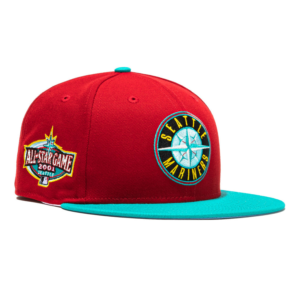 New Era Captain Planet 2.0 Seattle Mariners 2001 All-Star Game 59FIFTY Fitted Hat