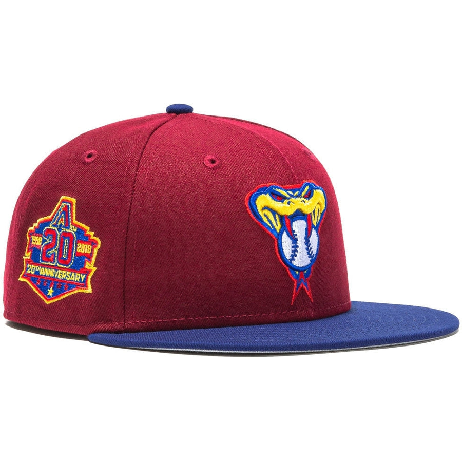 New Era  Sangria Arizona Diamondbacks 20th Anniversary 59FIFTY Fitted Hat