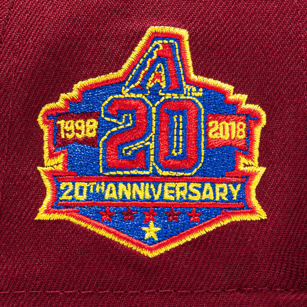 New Era  Sangria Arizona Diamondbacks 20th Anniversary 59FIFTY Fitted Hat