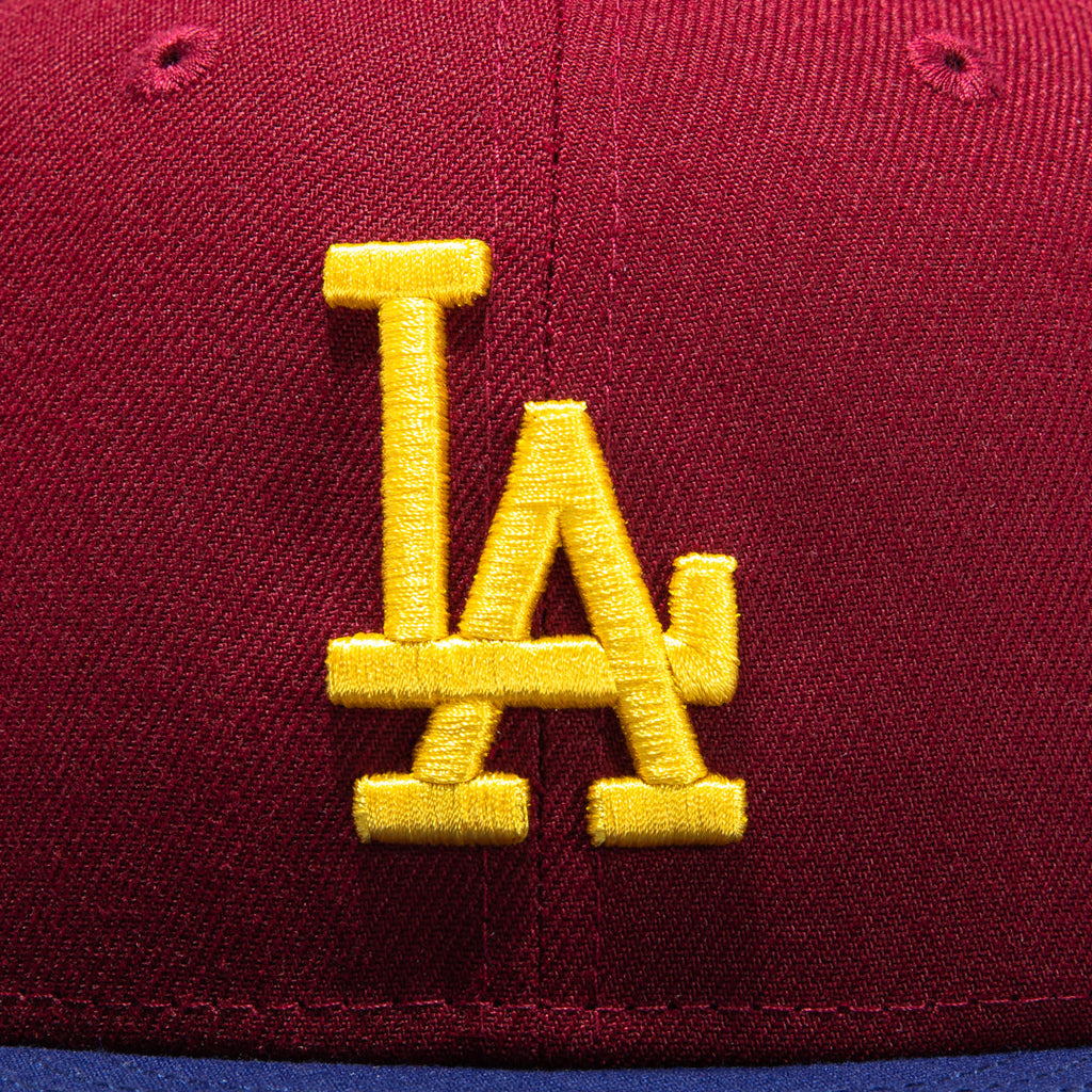 New Era  Sangria Los Angeles Dodgers 1st Home 59FIFTY Fitted Hat