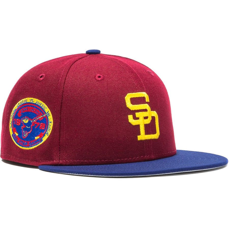 New Era  Sangria San Diego Padres 1978 All-Star Game 59FIFTY Fitted Hat