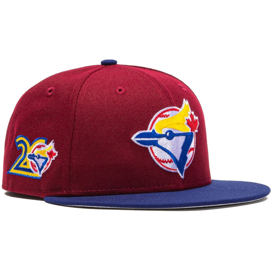 New Era  Sangria Toronto Blue Jays 20th Anniversary 59FIFTY Fitted Hat