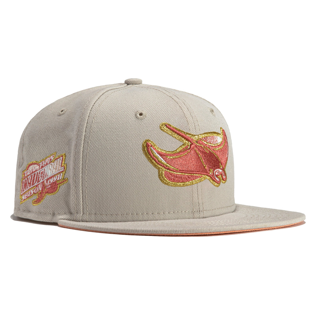 New Era Rose Gold Tampa Bay Rays Inaugural 59FIFTY Fitted Hat