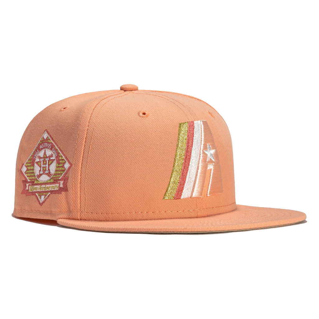New Era Rose Gold Houston Astros  Prototype 25th Anniversary 59FIFTY Fitted Hat