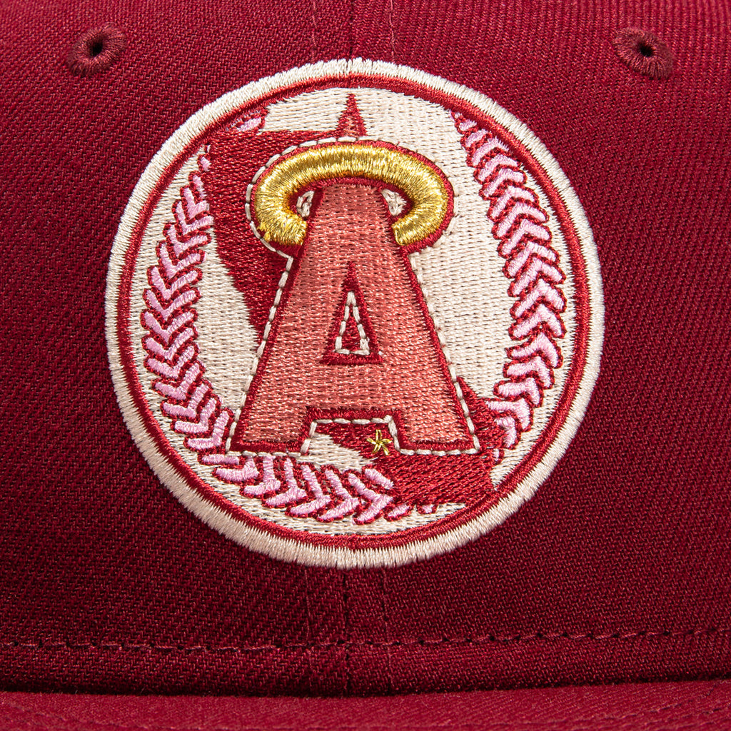 New Era  'Red Velvet' Los Angeles Angels 35th Anniversary 59FIFTY Fitted Hat