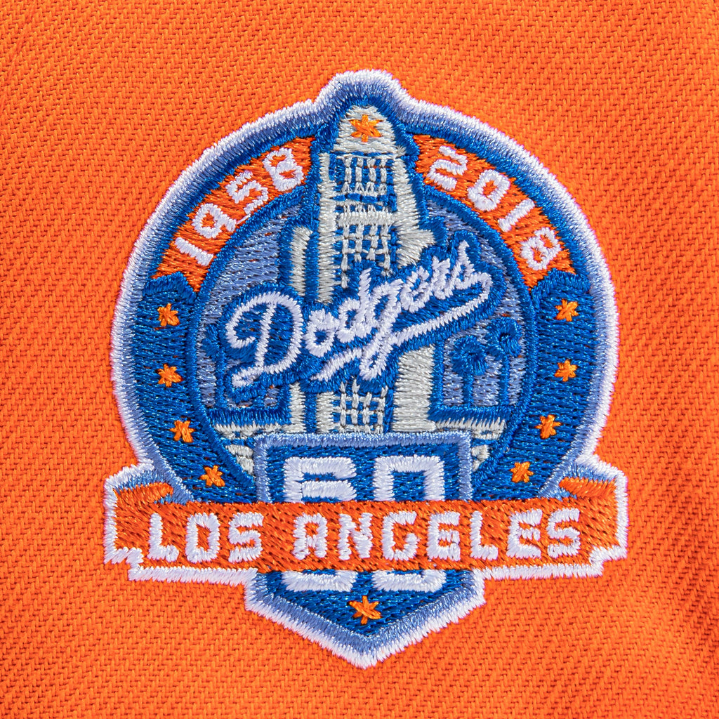 New Era  Orange Crush Los Angeles Dodgers 60th Anniversary 59FIFTY Fitted Hat