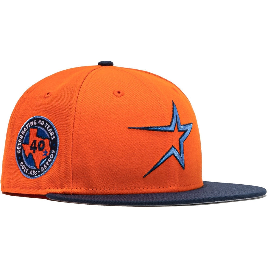 New Era  Orange Crush Houston Astros 40th Anniversary 59FIFTY Fitted Hat