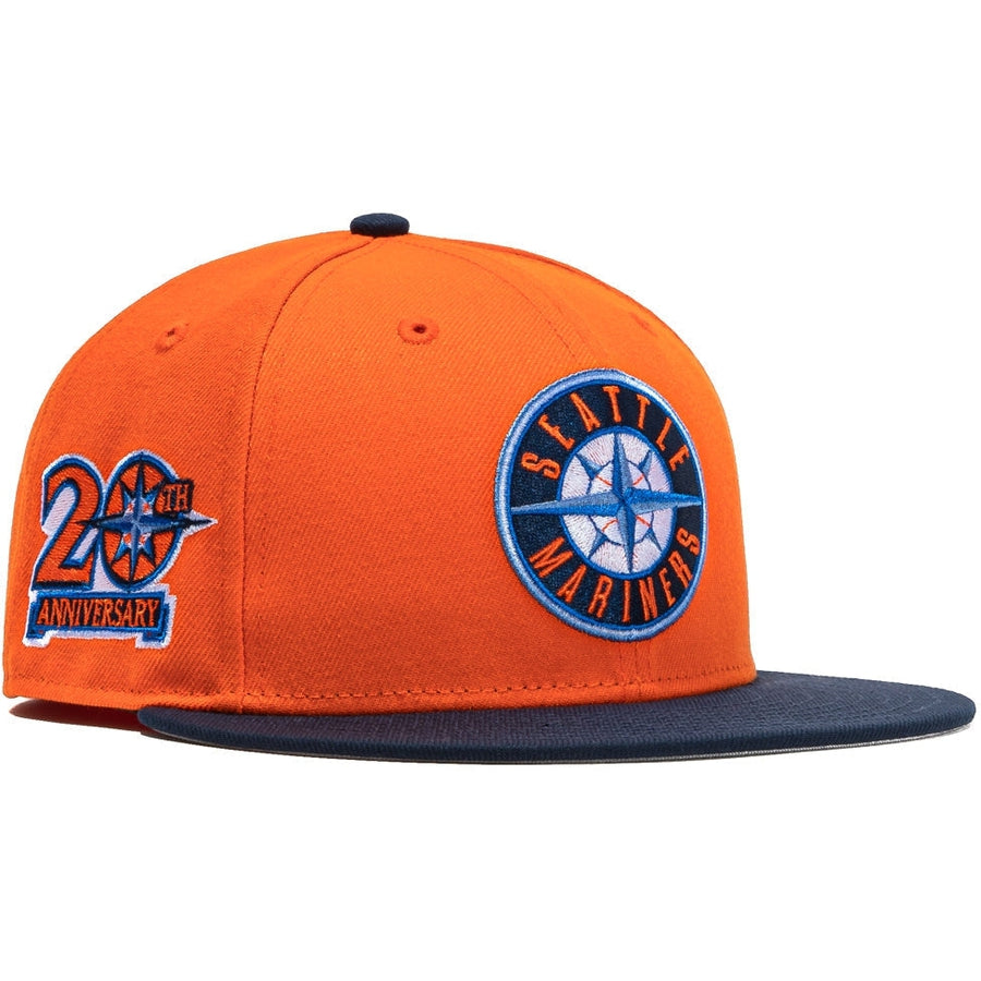 New Era  Orange Crush Seattle Mariners 20th Anniversary 59FIFTY Fitted Hat