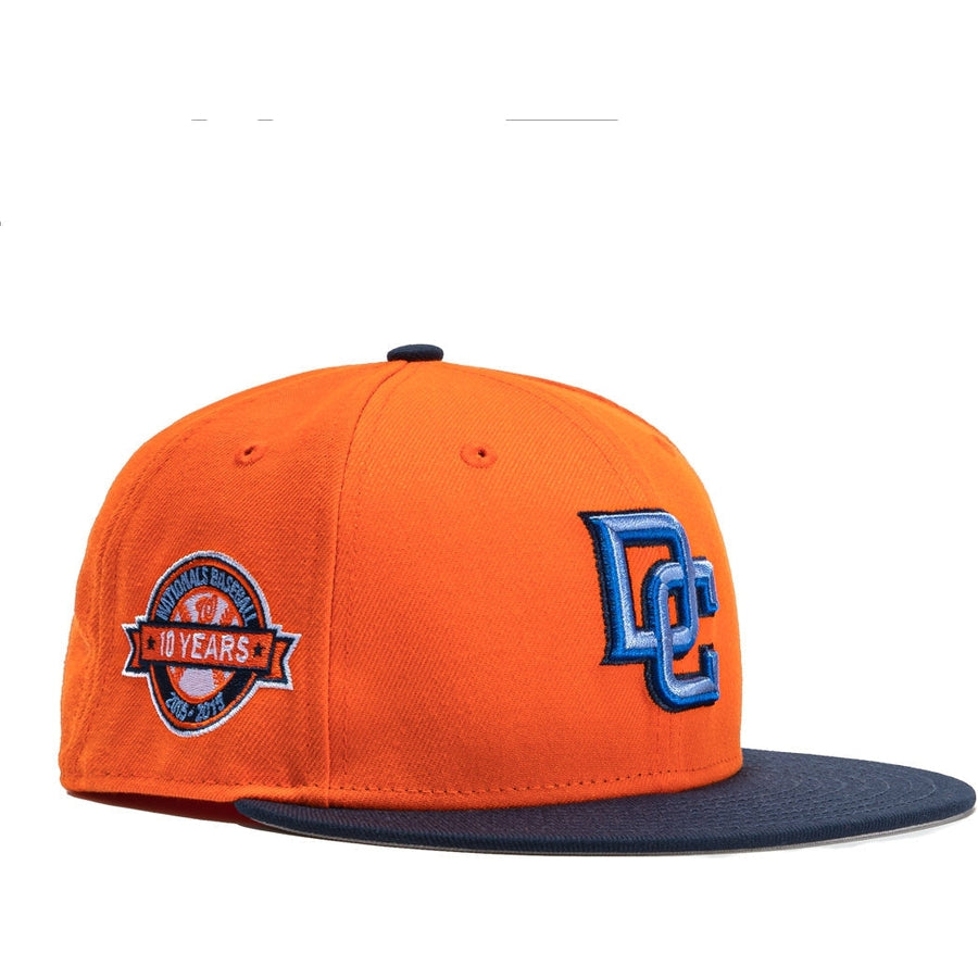 New Era  Orange Crush Washington Nationals 10th Anniversary 59FIFTY Fitted Hat