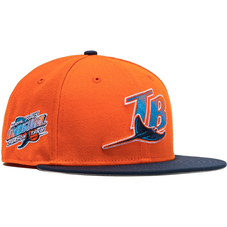 New Era  Orange Crush Tampa Bay Rays Inaugural 59FIFTY Fitted Hat