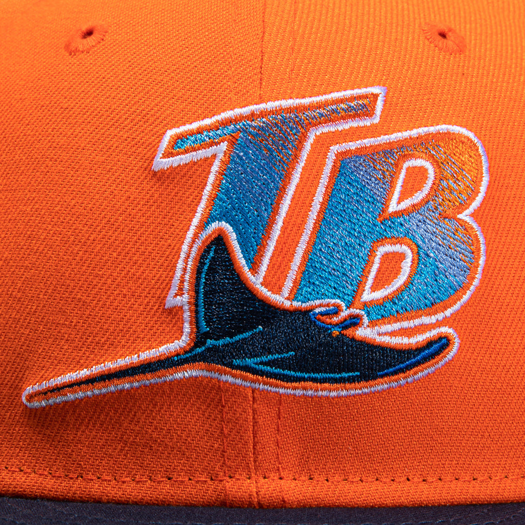 New Era  Orange Crush Tampa Bay Rays Inaugural 59FIFTY Fitted Hat