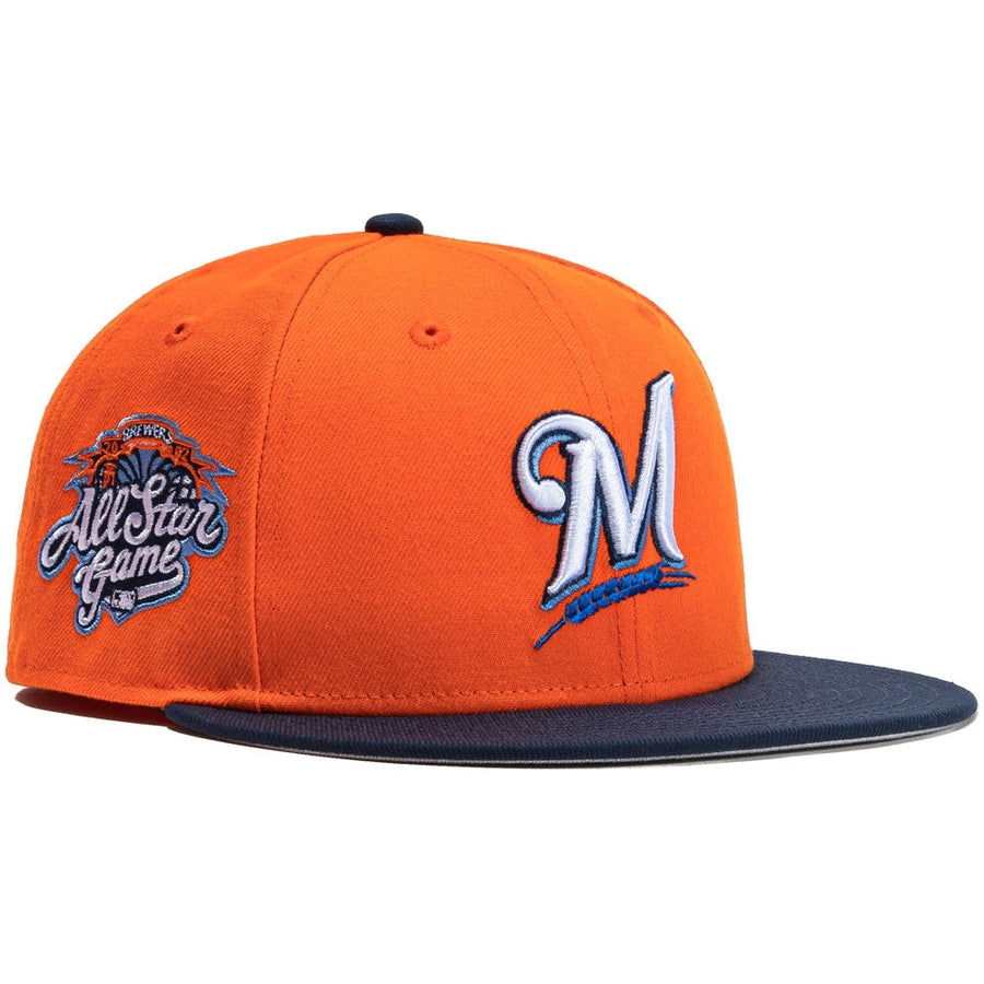 New Era  Orange Crush Milwaukee Brewers 2002 All Star Game 59FIFTY Fitted Hat