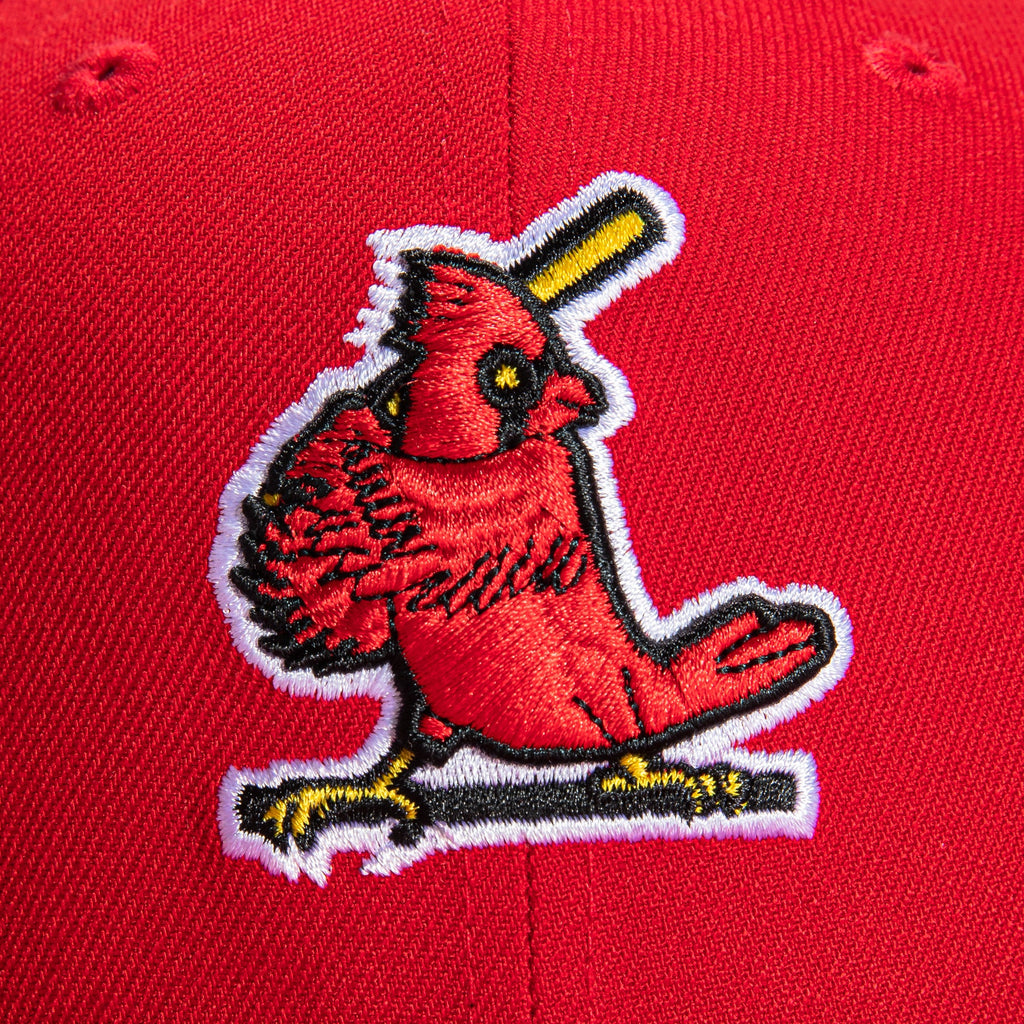 New Era Red Icy St. Louis Cardinals 100th Anniversary 59FIFTY Fitted Hat
