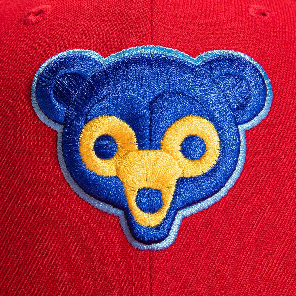 New Era Red Icy Chicago Cubs Wrigley Field 59FIFTY Fitted Hat