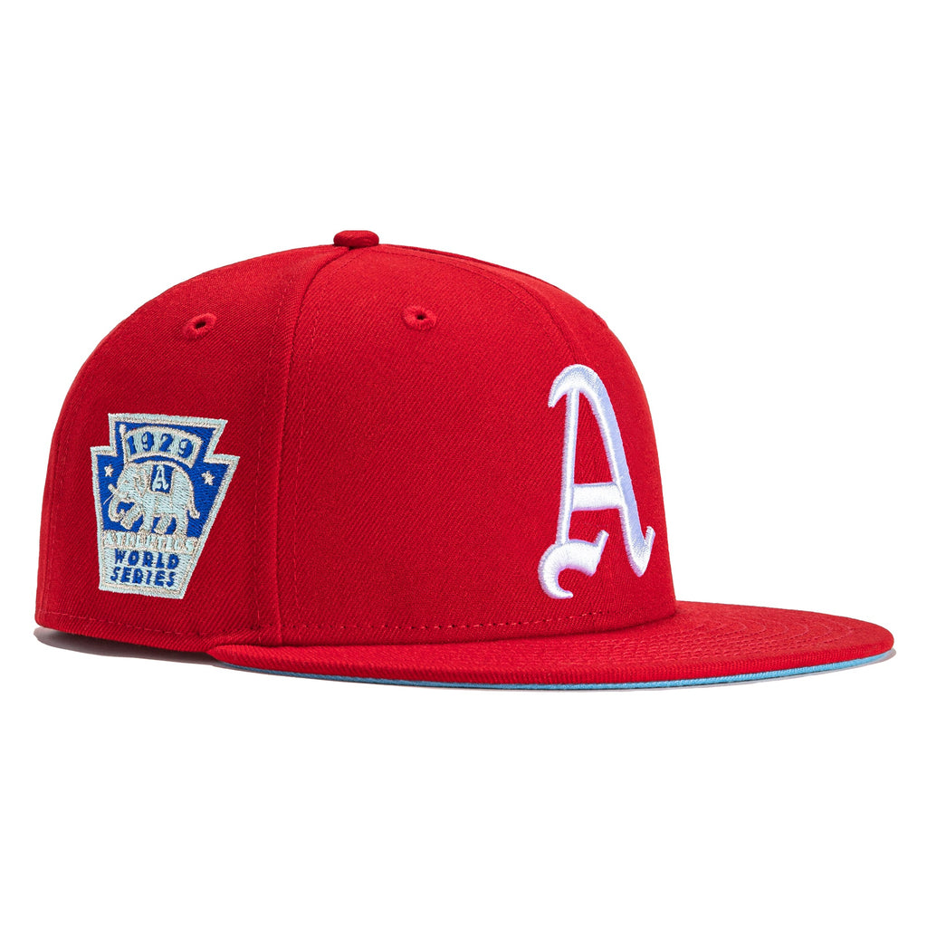 New Era Red Icy Oakland Athletics 1929 World Series 59FIFTY Fitted Hat