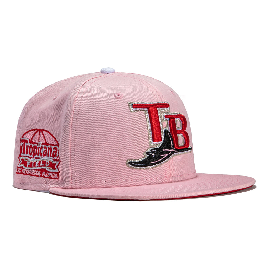 New Era Strawberry Jam Tampa Bay Rays Tropicana Field 59FIFTY Fitted Hat