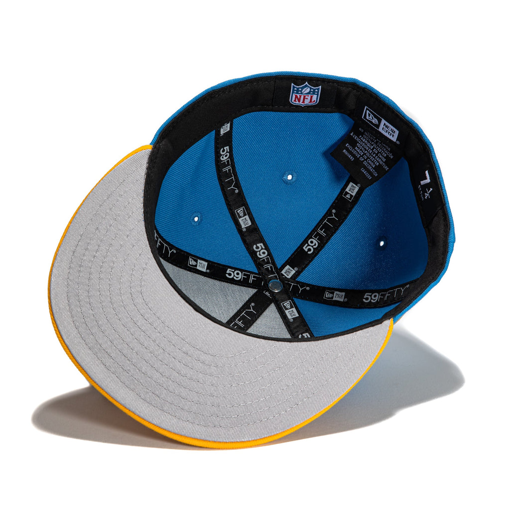 New Era Los Angeles Rams Light Blue/Gold 75th Anniversary 59FIFTY Fitted Hat