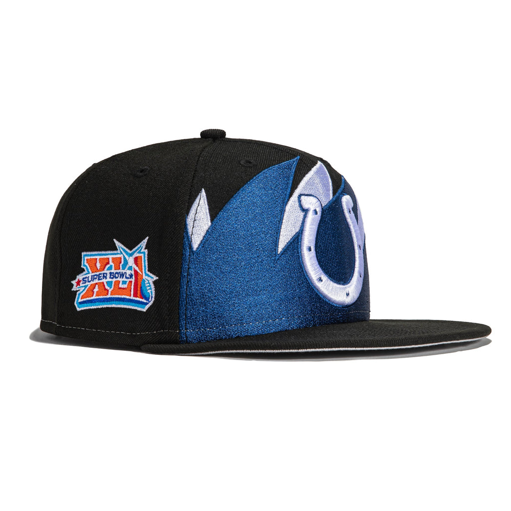 New Era Indianapolis Colts SharkTooth 2007 Super Bowl 59FIFTY Fitted Hat