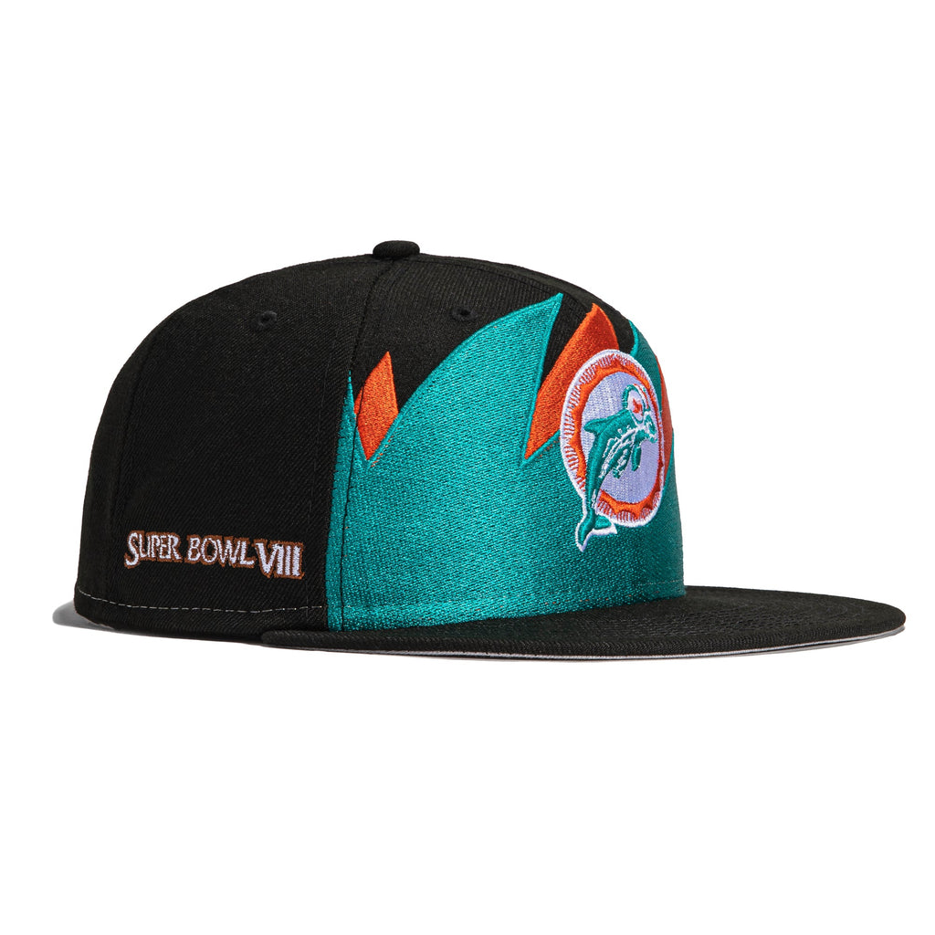New Era Miami Dolphins SharkTooth 1974 Super Bowl 59FIFTY Fitted Hat