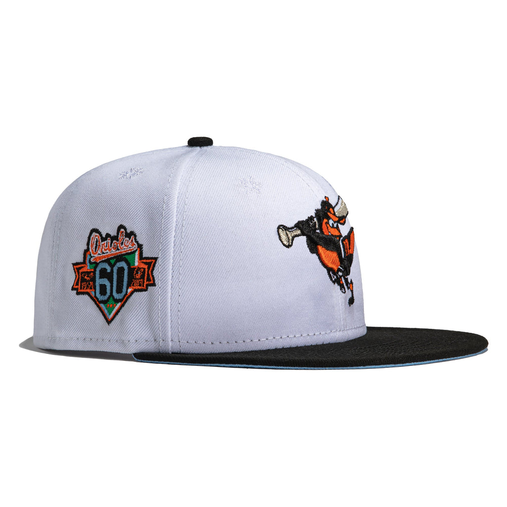 New Era Baltimore Orioles 'Snowman' 60th Anniversary 2022 59FIFTY Fitted Hat