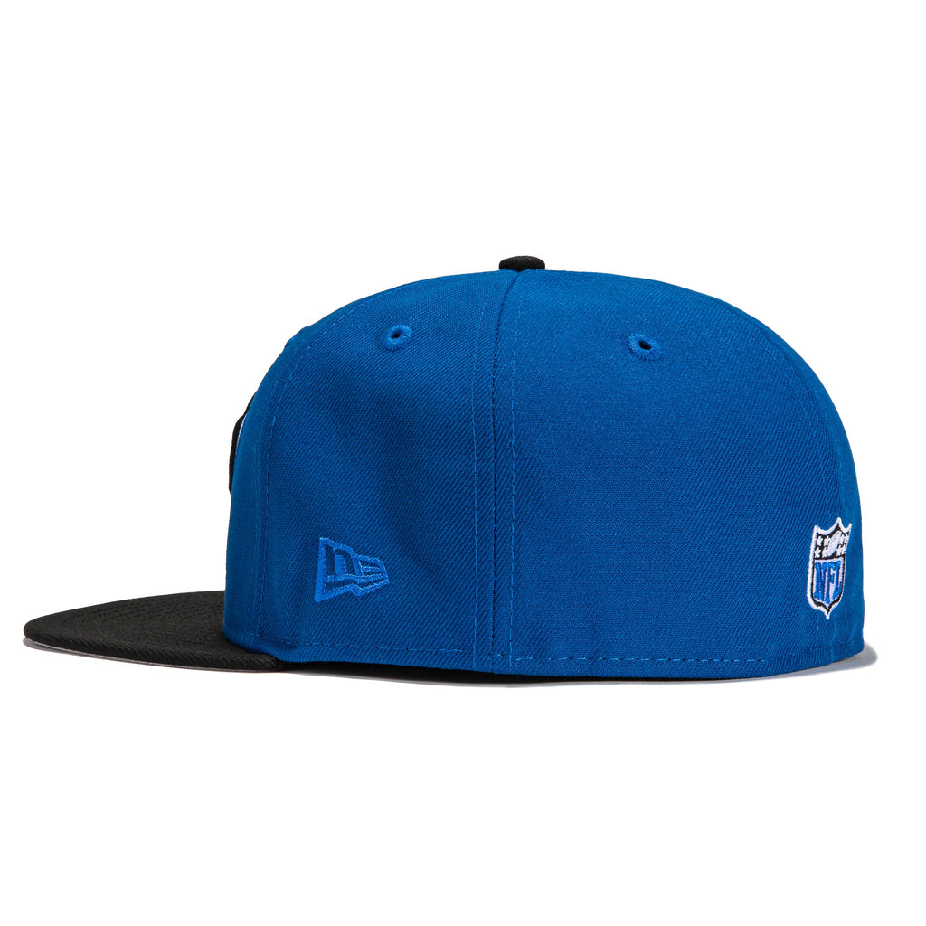 New Era Buffalo Bills Royal Blue/Black 60th Anniversary 59FIFTY Fitted Hat