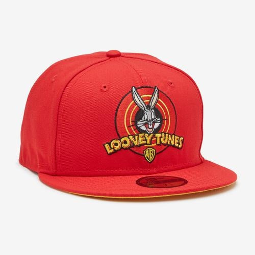 New Era Bugs Bunny Looney Tunes Red/Yellow 59FIFTY Fitted Hat