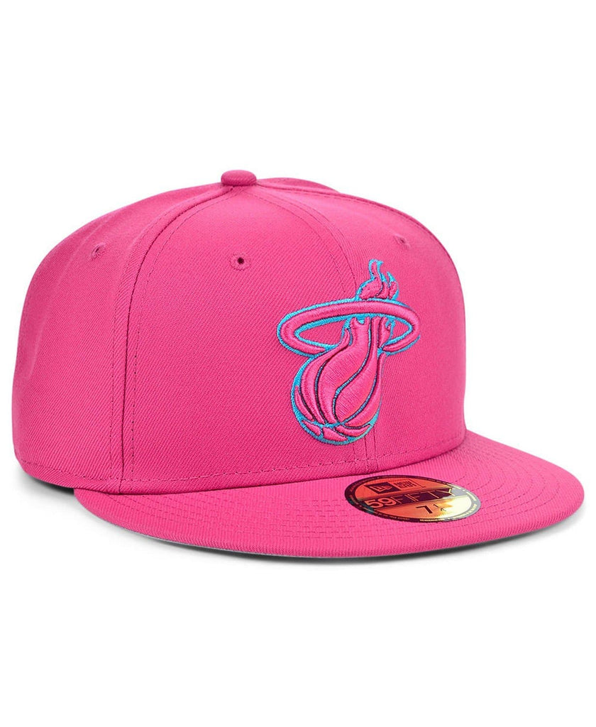 New Era Miami Heat Teamout Pop 59Fifty Fitted Hat